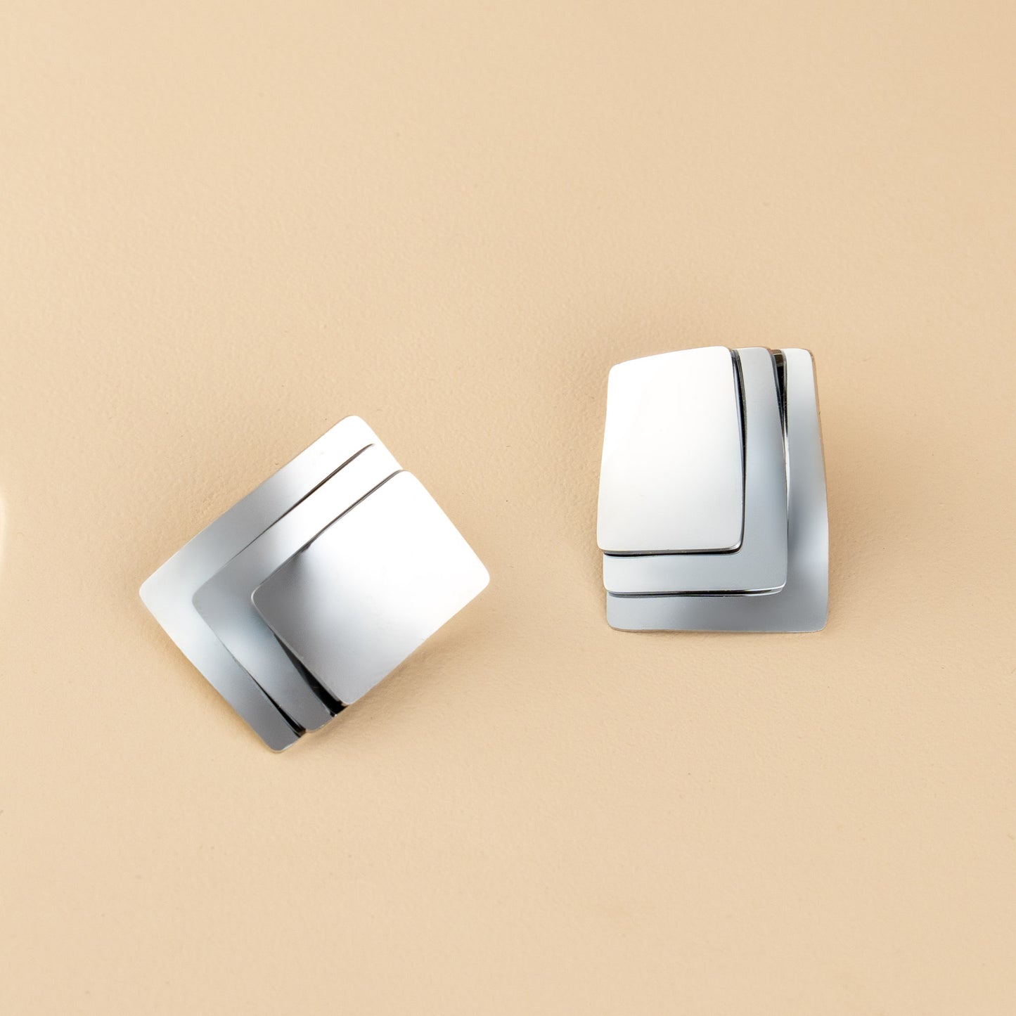 LAYERED STATMENT EARRINGS