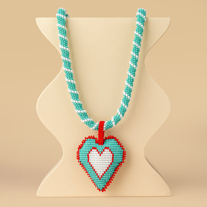 ELECTRIC HEART NECKLACE