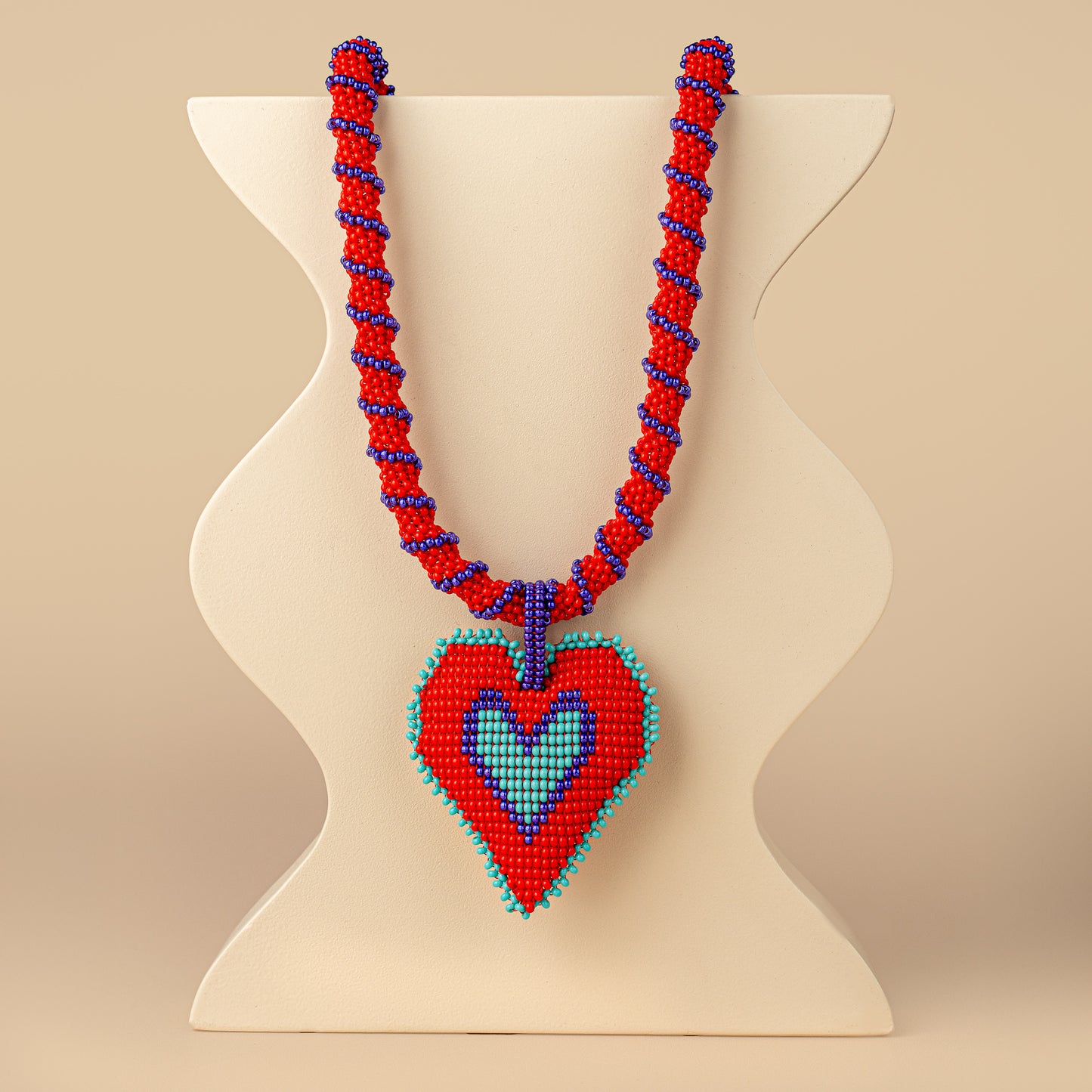 ELECTRIC HEART NECKLACE